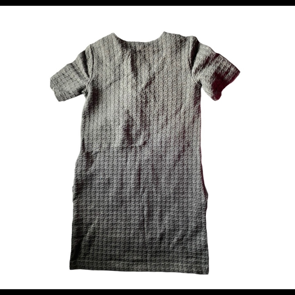 Gray Knit Dress